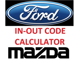 Ford Out Code Ford and Mazda Outcode Incode Calculator | ANTIIMMO