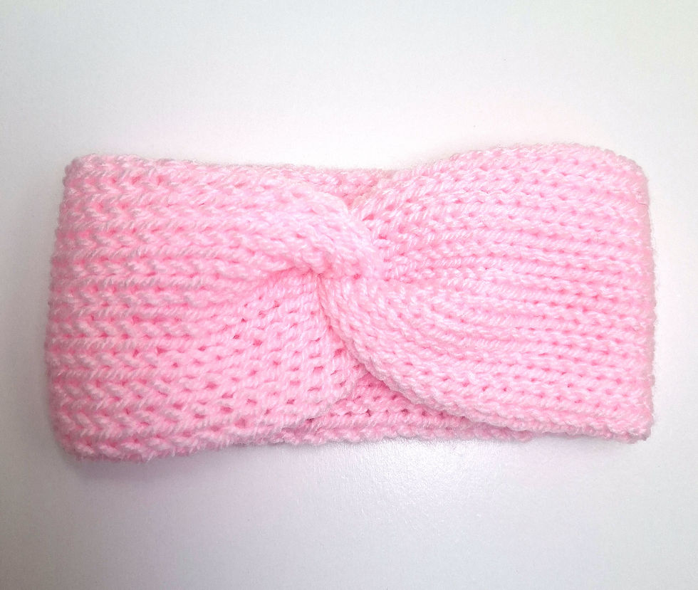 Indexkép:  Baby Pink Baby and Children knitted ear warmers 