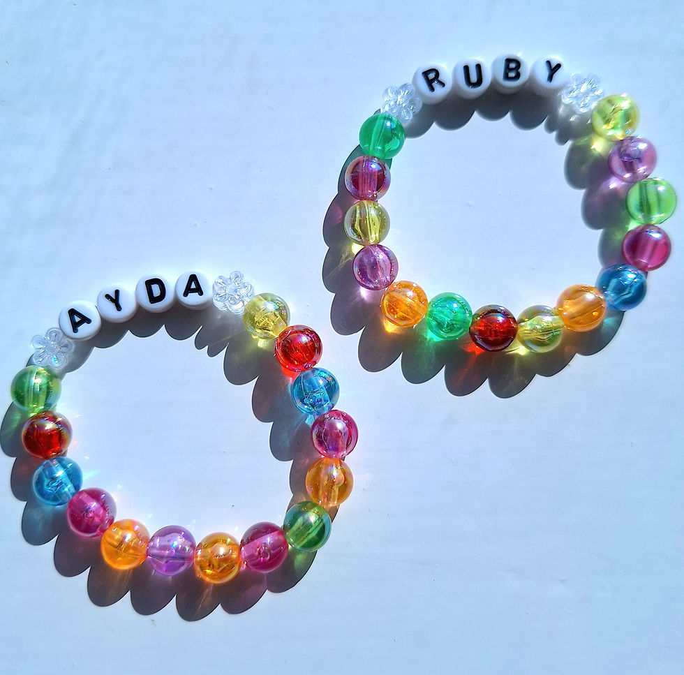 Miniatura: Personalised Easter Bracelet - Easter Bunny -
Easter Basket Filler - Easter Hunt