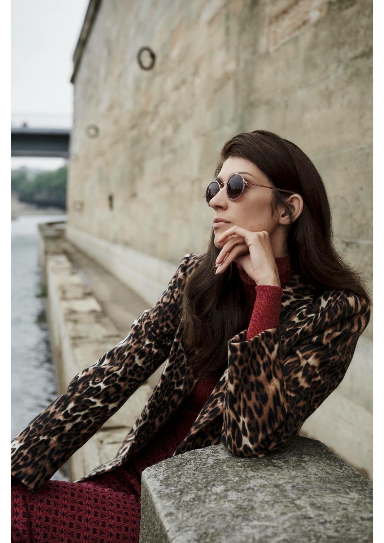 Sophie Vouzelaud et ses lunettes