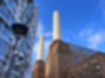 A view of the development at Battersea Power Station, London
