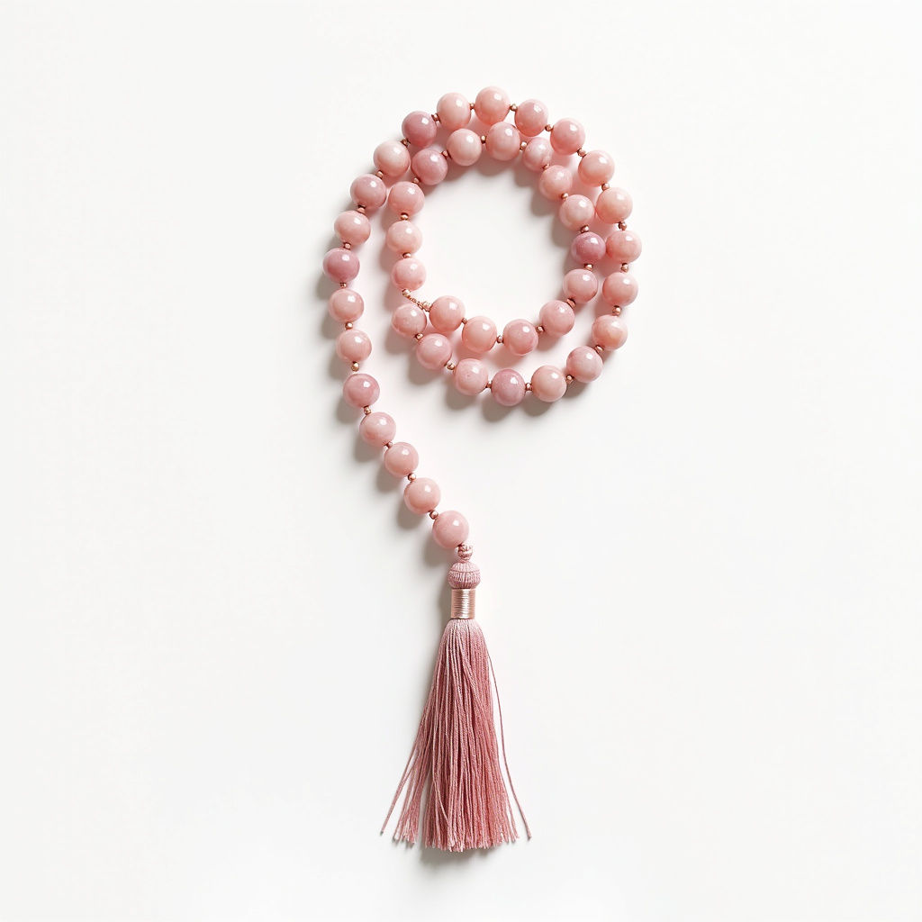 Rose Quartz Mala Beads