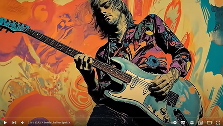 Experiência de IA mostra como soaria “Nevermind” se fosse produzido nos anos 60