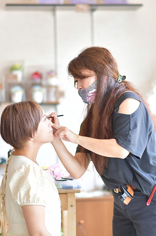 花美ヘアーメイク写真