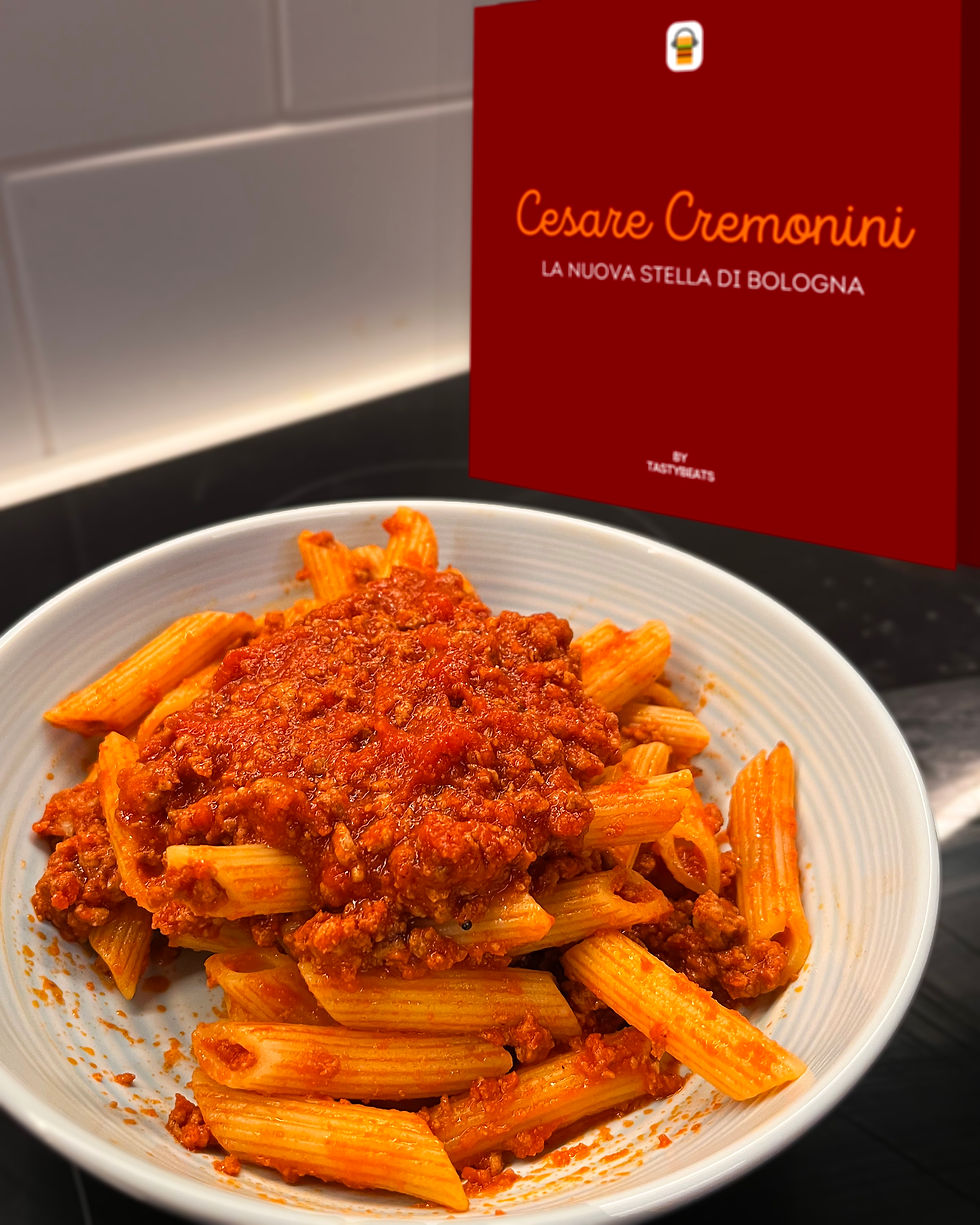 Pasta con ragù alla bolognese fatto in casa