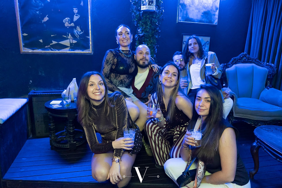 Cocktail bar del Vanity Club Roma, discoteca con drink e serate clubbing a Roma