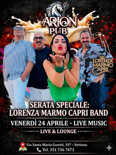 Musica dal vivo a Nettuno al Arion Club zona (RM), Venerdì 24 aprile