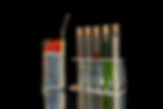 Cocktail servito con provette in stile laboratorio e luce viola, presentazione scenografica della drink list del The Race Club Roma
