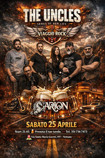 Evento musicale a Nettuno al Arion Club zona (RM), Sabato 25 aprile