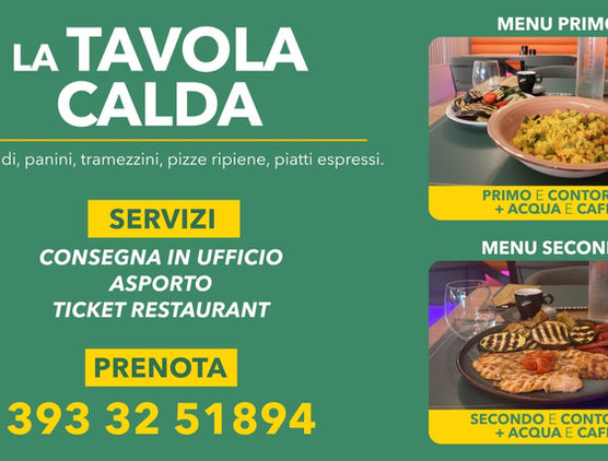 The Garden Bistrot Roma, tavola calda e pausa pranzo a Roma con primi, secondi, contorni, asporto e consegna in ufficio.