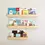 Thumbnail: white kids bookshelf , bookshelf,	bookshelves, book ledge, kids book shelves, floating shelf, kids bookshelf wall, nursery,