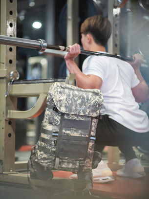 Bagrun運動玩家軍事風格後背包