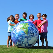 mulitcultural-children-earth-globe-ball.