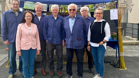 Osterverkauf ein voller Erfolg –          zum ersten Mal unter der Regie des                                                 Fördervereins Burghaldentorkel e.V. 