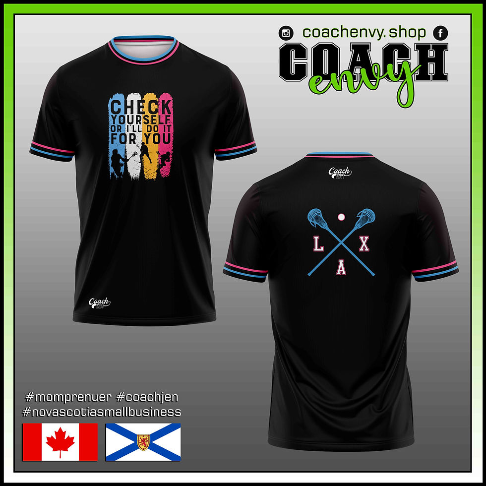 Lacrosse "Check Yourself" T-Shirt