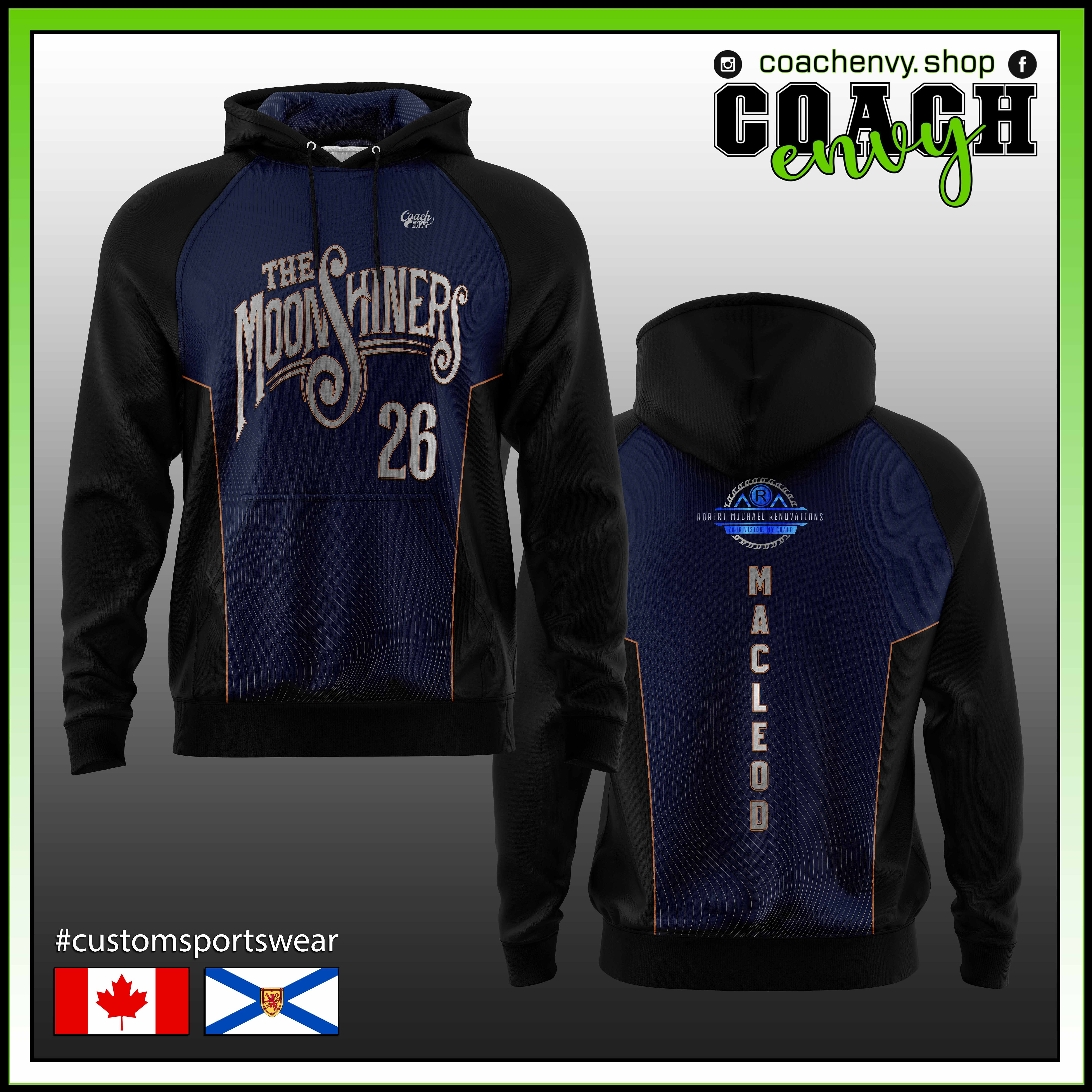 Moonshiners Softball Team - Hoodie