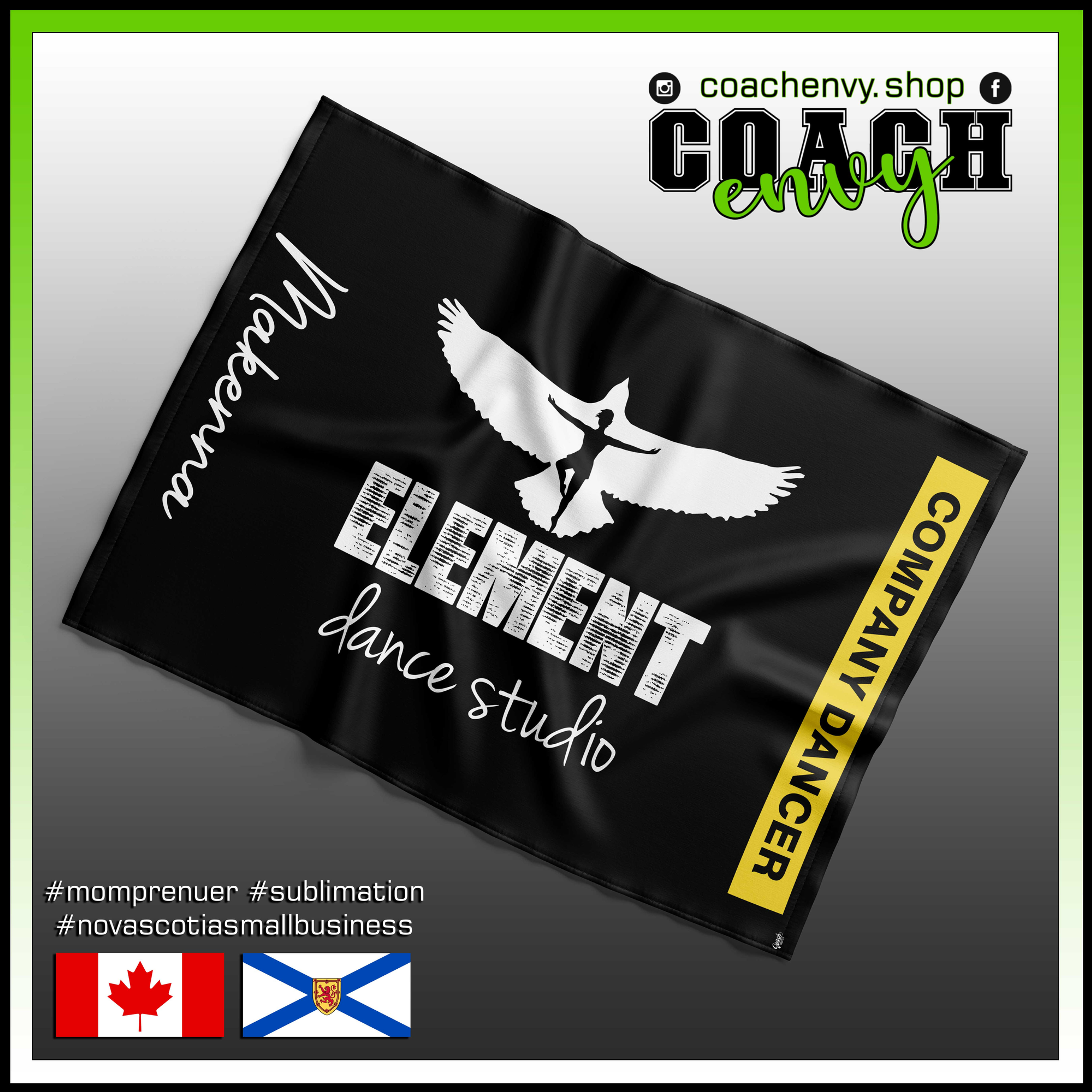 Element Dance Studio Blanket