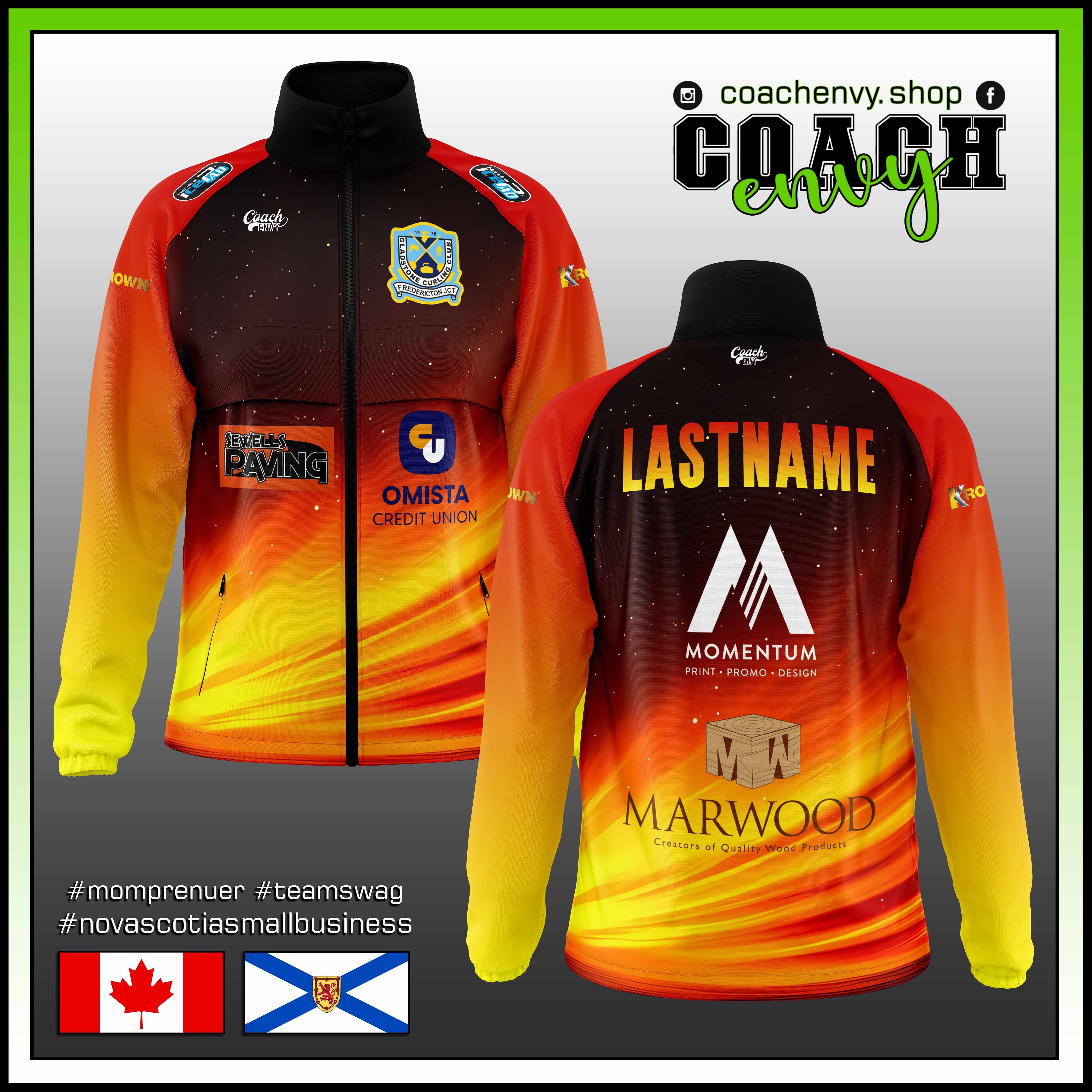 Team Braedley - Curling Jacket