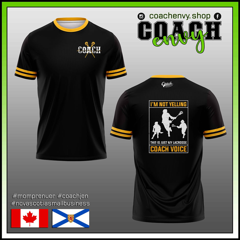 Lacrosse Coach T-shirt - CLEARANCE