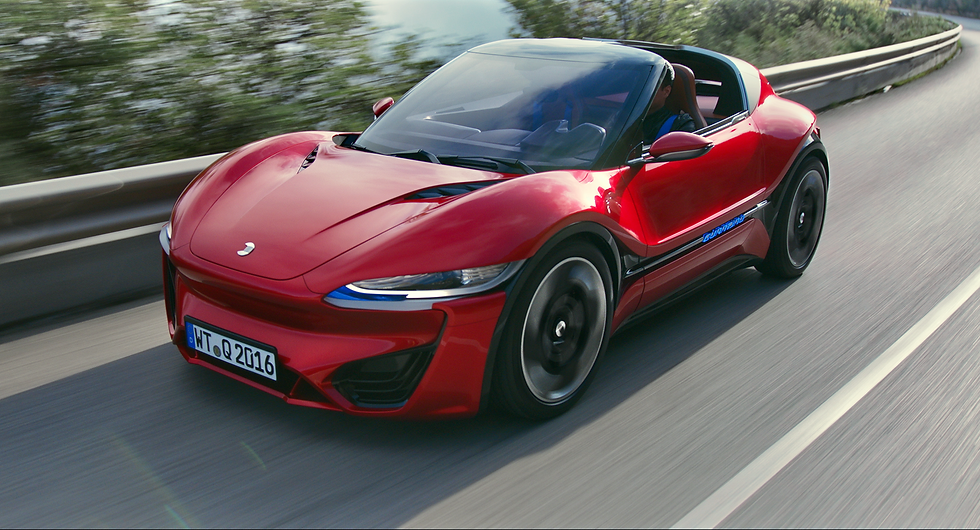QUANTiNO twentyfive by nanoFlowcell, a custom electric hypercar.