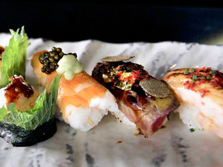 Enjoy Michelin-starred YOSHI sushi by the pool in Monaco