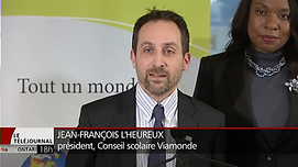 Jean-François L'Heureux | Téléjournal Ontario | Radio-Canada: Financement d'une école secondaire à Hamilton | 2016