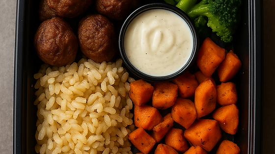 Beef Meatball Power Bowl