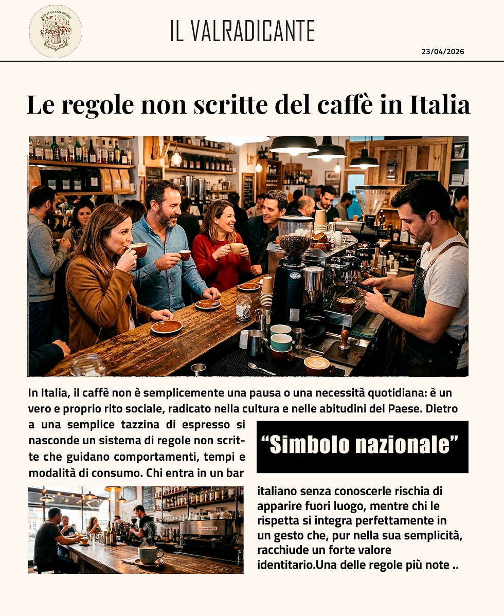 Le regole non scritte del caffè in Italia: un rituale quotidiano tra cultura, abitudini e identità