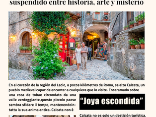 Calcata: el pueblo medieval suspendido entre historia, arte y misterio