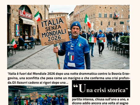 Italia fuori dal Mondiale 2026: la Bosnia scrive la storia