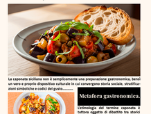 La caponata siciliana: genealogia storica, simbolismo culturale e grammatica del gusto mediterraneo