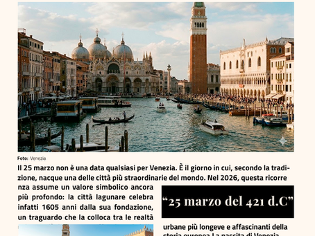 Venezia: 1605 anni tra storia, mito e resistenza sull’acqua
