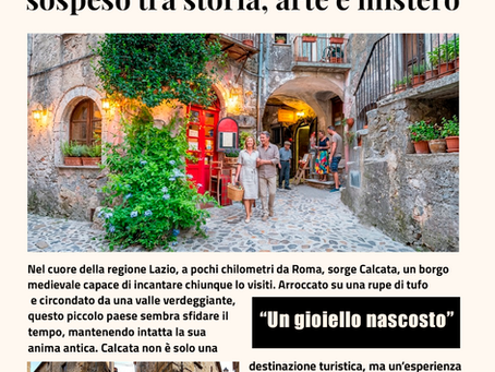 Calcata: il borgo medievale sospeso tra storia, arte e mistero