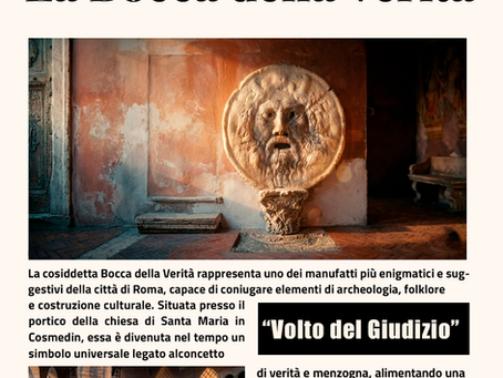 La Bocca della Verità: "Il Volto del Giudizio: storia di un enigma romano"