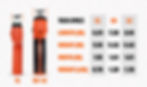 Thumbnail: Byrna CL (.61 caliber compact launcher) Orange