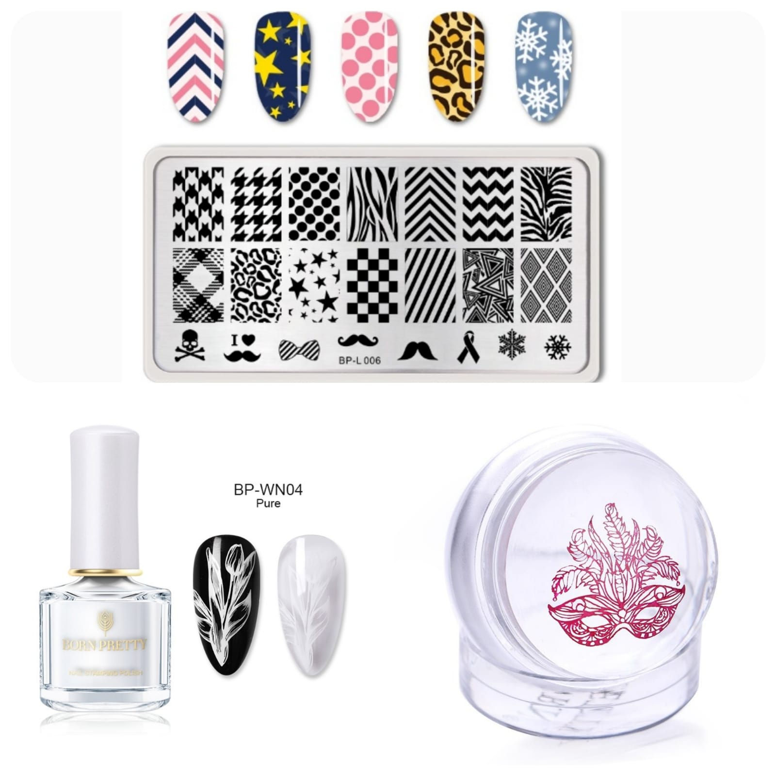 Ser stamping Basico Born pretty