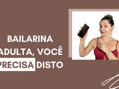 Tenha isto para não morrer na praia no Ballet Adulto