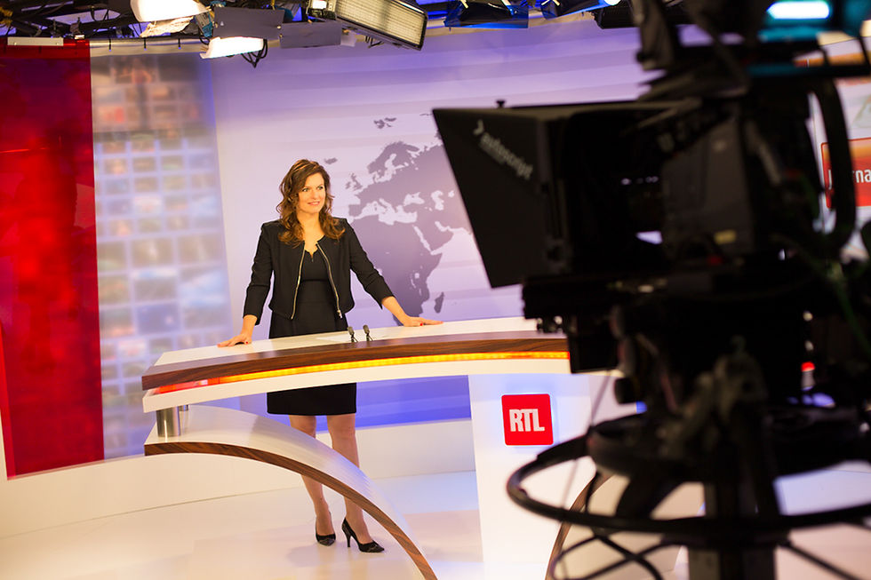 Walk the talk, Nathalie Reuter, Studio RTL, De Journal, TV anchor, News program, Kloertext