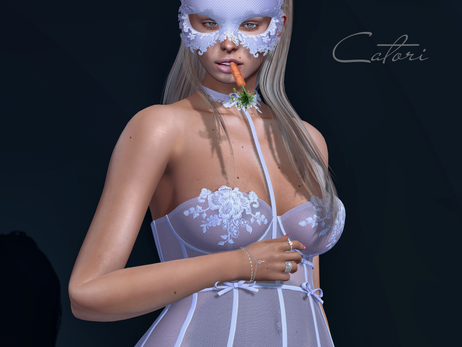 Bunny kisses, Easter wishes