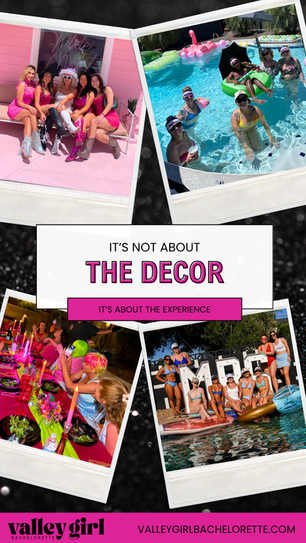 It's Not About the Decor, It's About the Experience