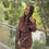 Miniature : Superbe robe marron à sequins 
