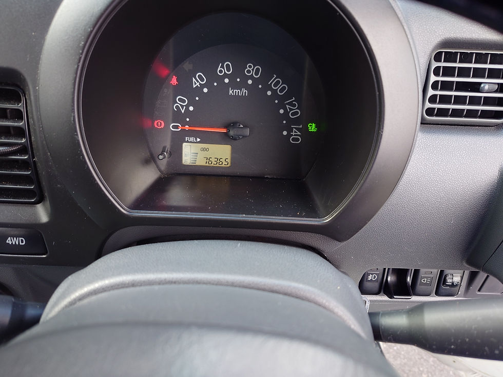 ハイゼットトラック走行距離7万kmで調子も良し！