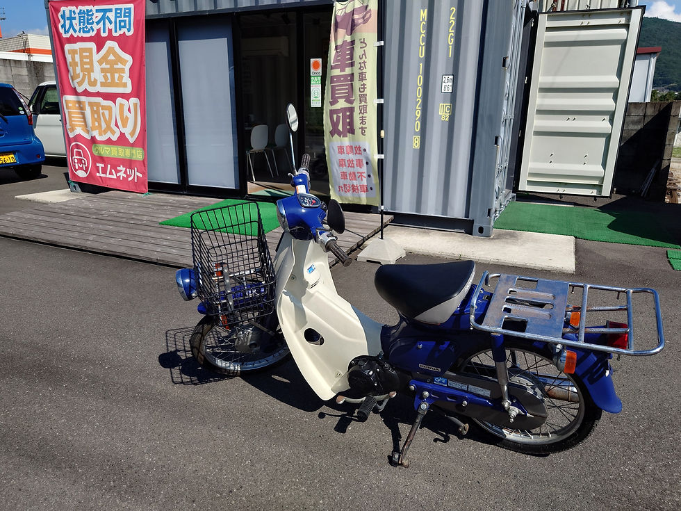 HONDAスーパーカブ50cc左側面