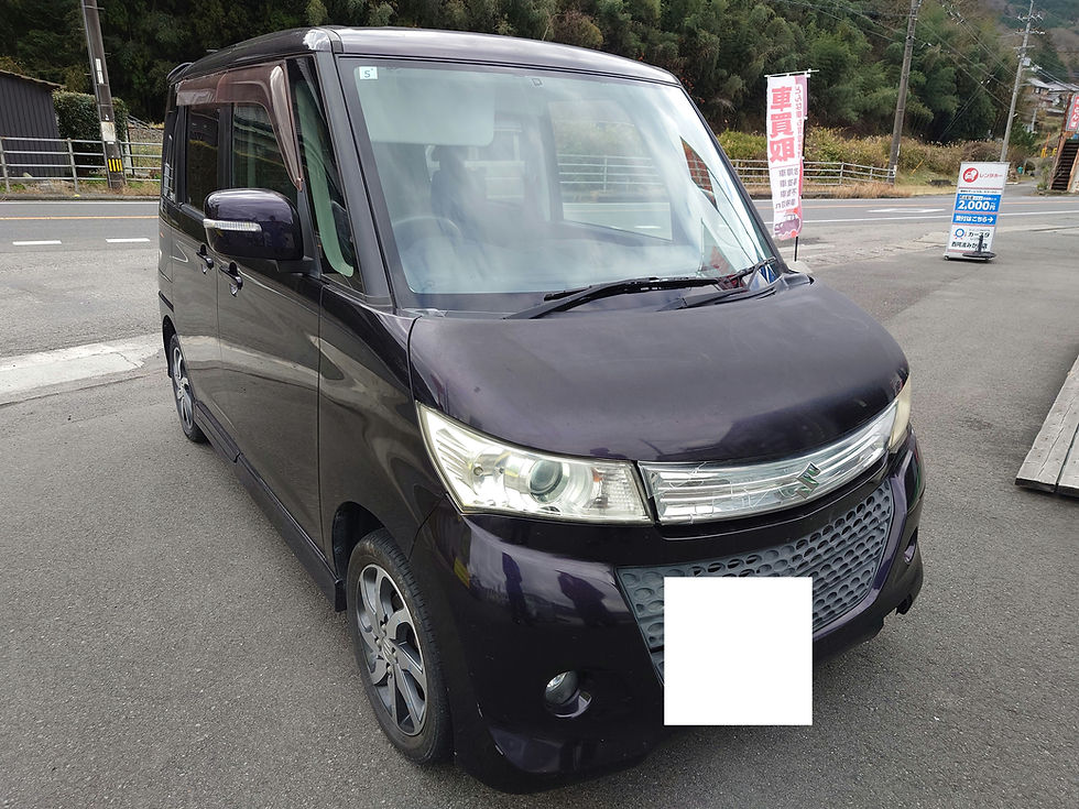 徳島県美馬市のお客様から、スズキ・パレットSW，mk21s型を車買取ご成約しました🚘️