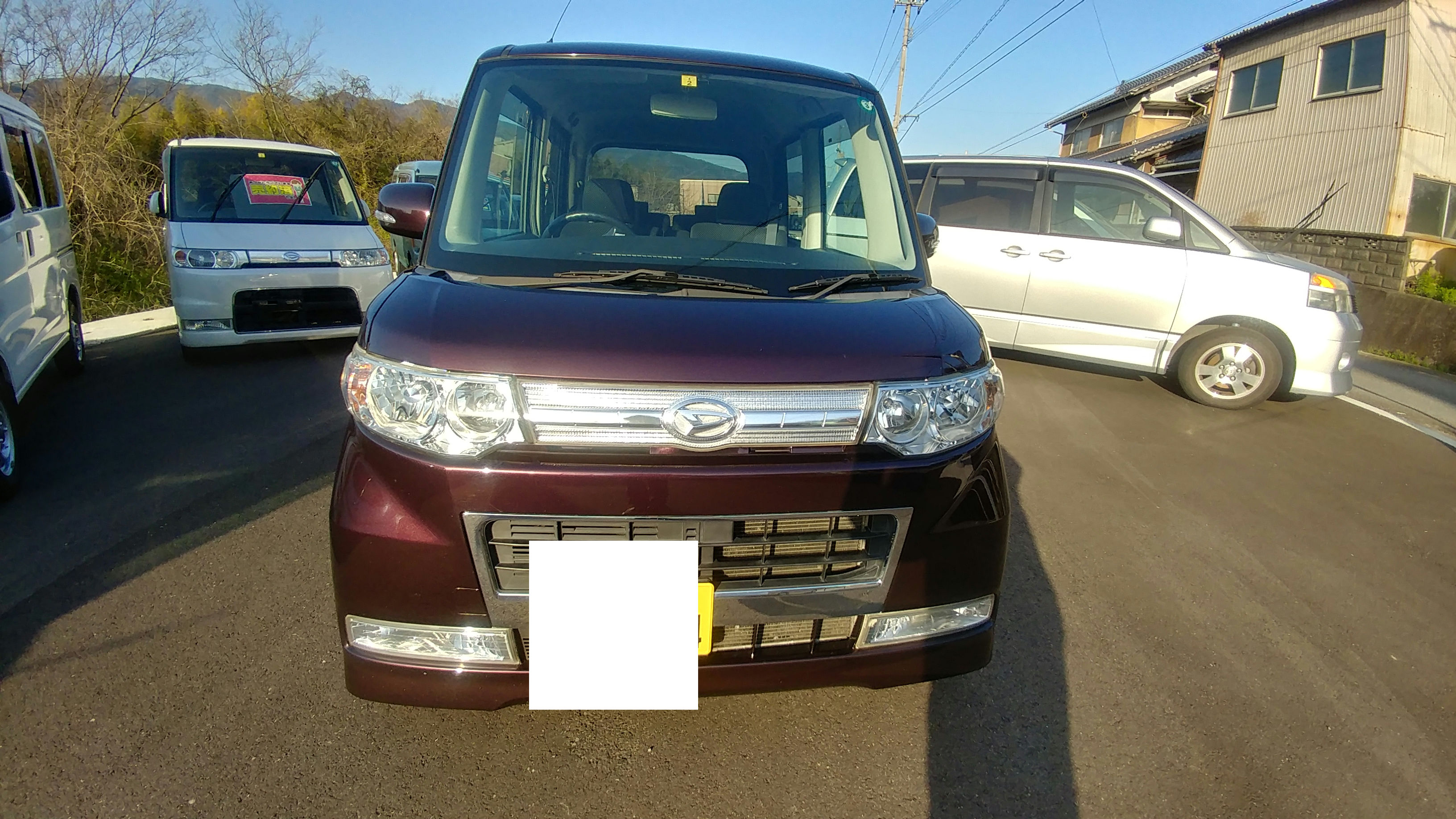 【徳島県三好郡】ダイハツ・タントカスタムX販売ご成約!