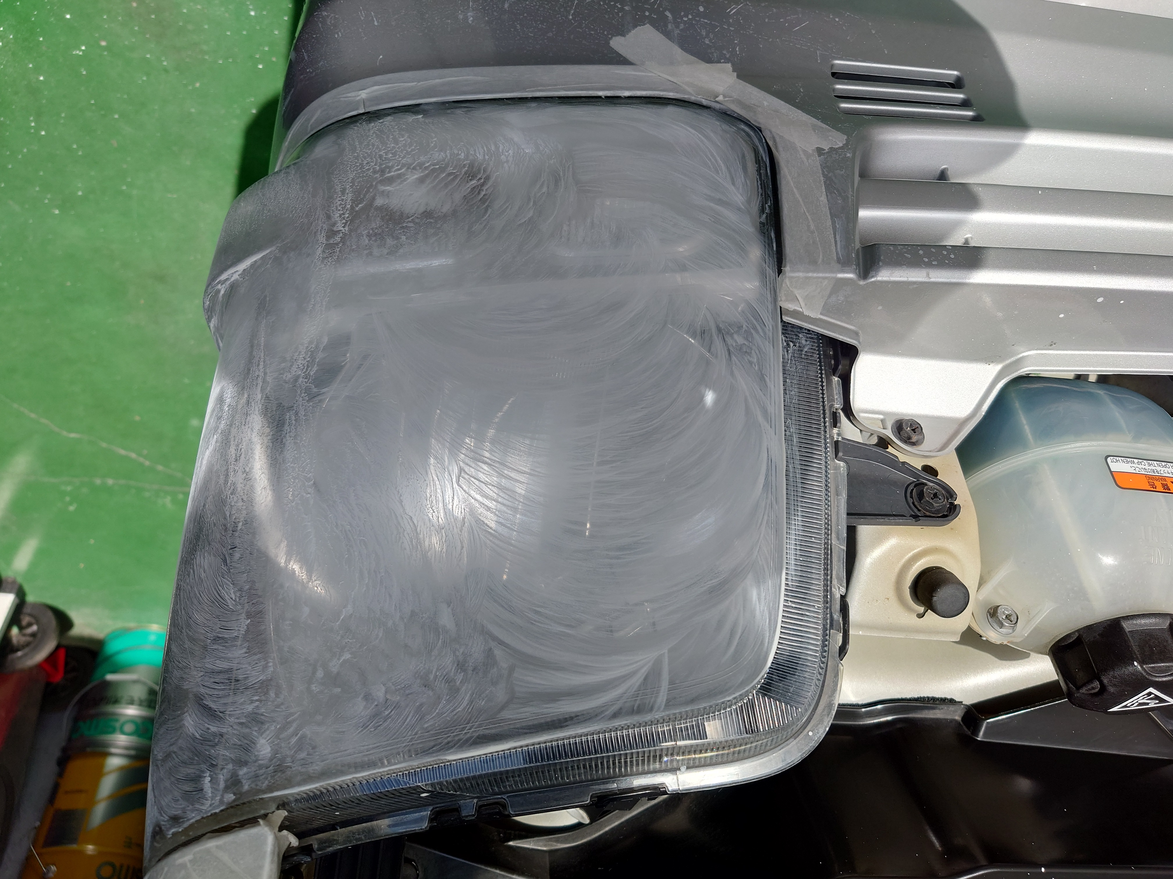 【徳島県三好郡】ヘッドライトクリーニングを実施🚘️
