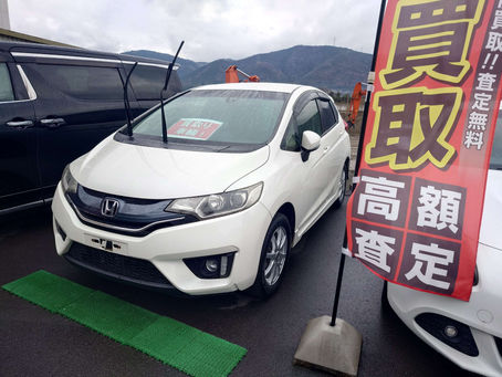 【徳島県三好郡】徳島県三好郡のお客様よりホンダ・フィット4WDを買取ご成約🚘