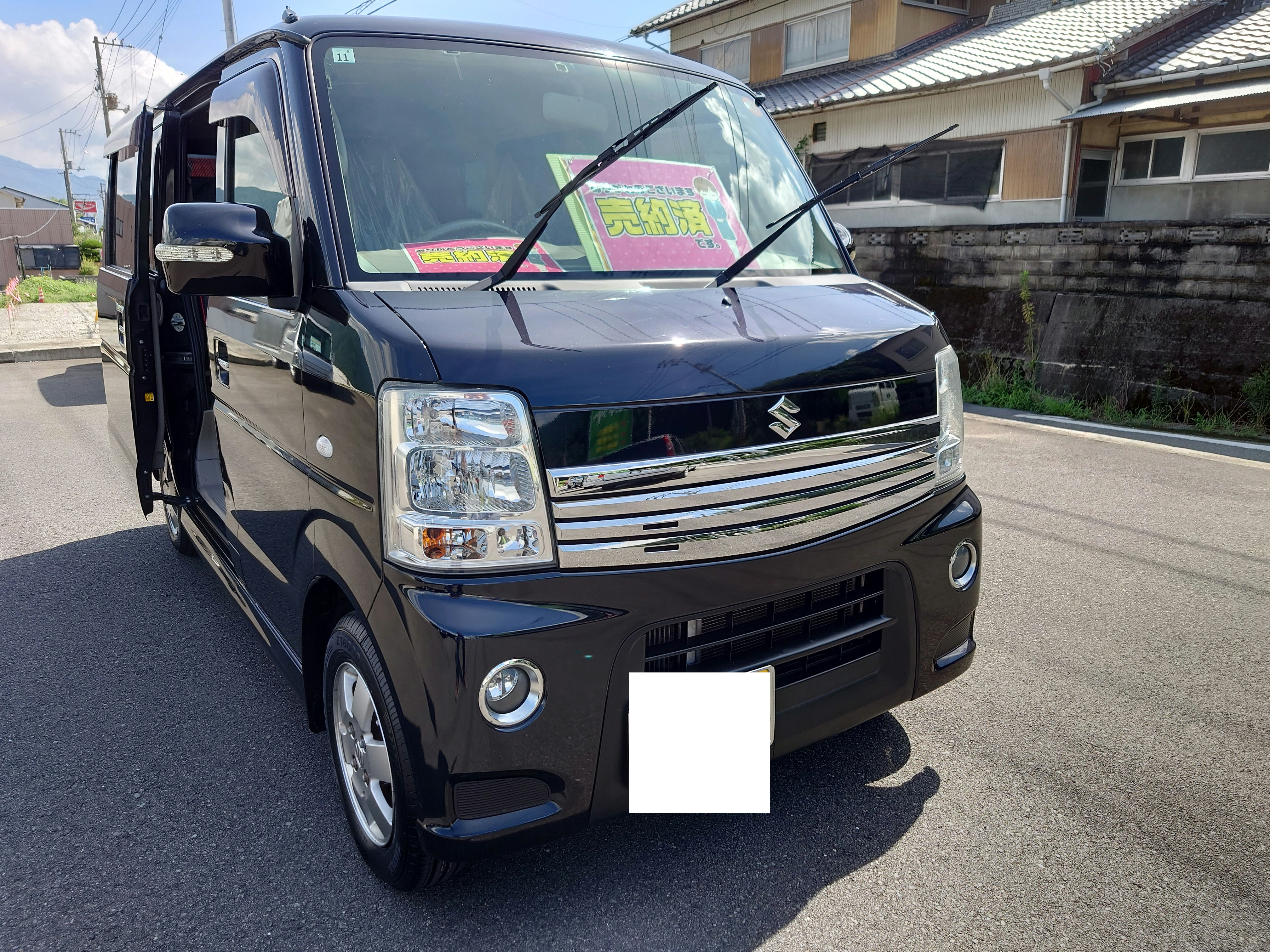 【徳島県三好郡】徳島県三好市のお客様からのご相談よりスズキエブリィワゴンPZターボを中古車販売ご成約しました🚘️