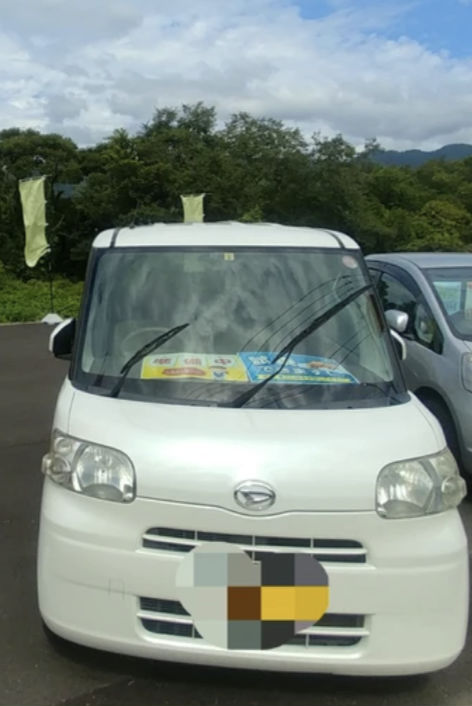 【徳島県三好郡】徳島県三好市のお客様より、ダイハツ・タントXリミテッド買取ご成約❗