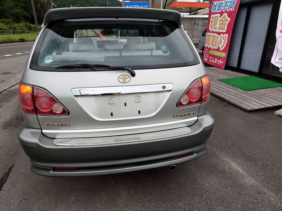 平成12年(2000年式)トヨタハリアー買取車